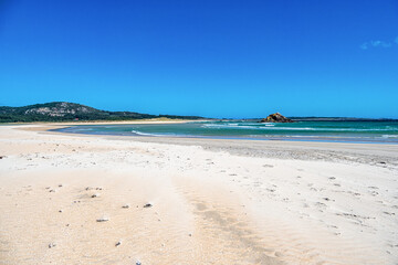 The Dunes of Corrubedo Natural Park in Galicia, Northern Spain