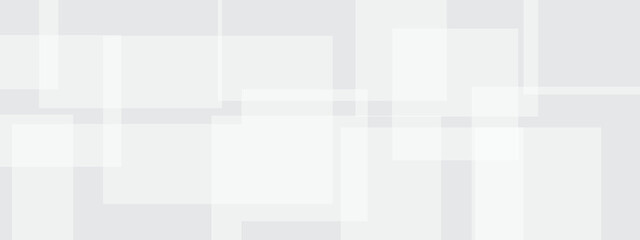 Abstract white and grey geometric square pattern background with shadow. Vector illustration. 