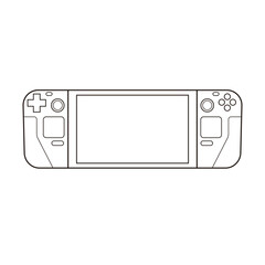 Obraz premium 携帯ゲーム機