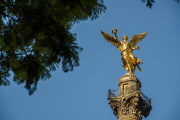 Obraz premium Angel of Independence, one of the most important monuments in Mexico. Mexico City, Mexico