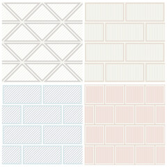 Flat abstract seamless pattern, Abstract geometric shapes, Abstract pattern simple shape, vector illustration.