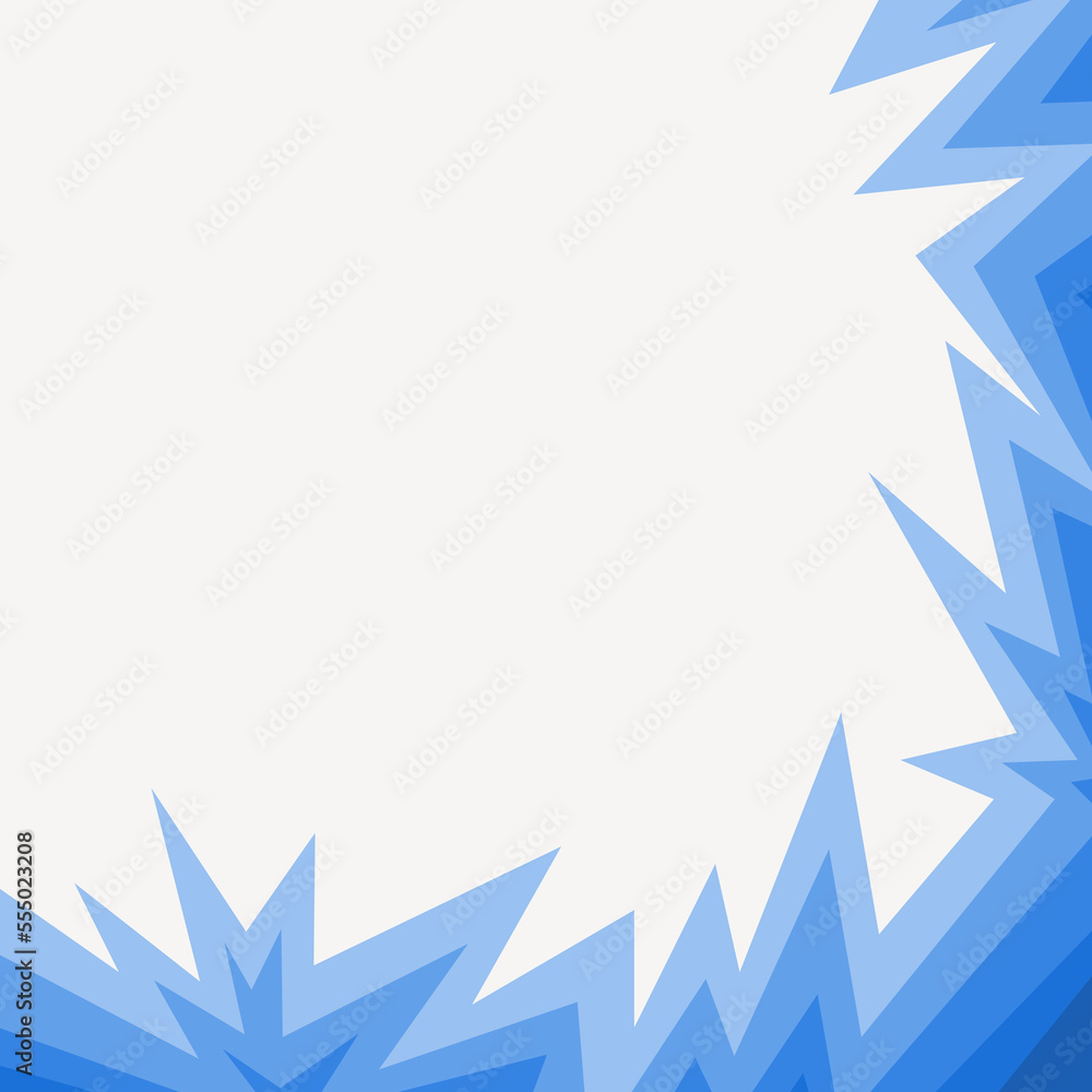Poster abstract background with gradient zigzag line pattern and with some copy space area