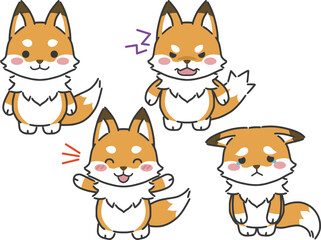 キツネの喜怒哀楽