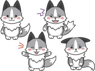 プラチナきつねの喜怒哀楽