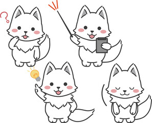 Obraz premium ホッキョクギツネの疑問と解決