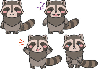 あらいぐまの喜怒哀楽