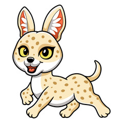Cute pharaoh cat cartoon walking