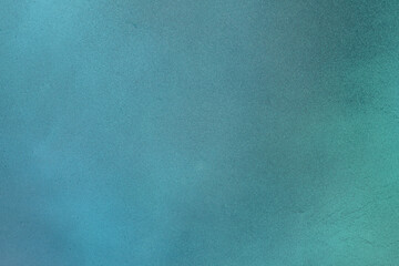 Dark abstract vintage background, green blue gradient, Vivid blurred wallpapers sea wave color, turquoise wall texture