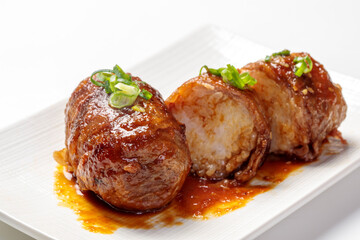 肉巻きオニギリ