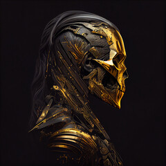 Golden Grim Reaper Android, AI	
