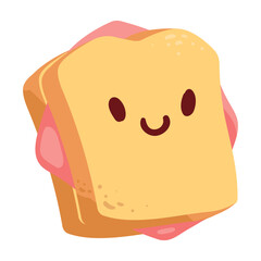 delicious sandwich kawaii