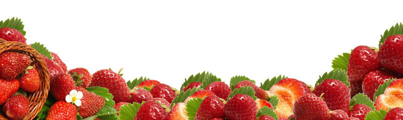 Strawberry fruit isolated
