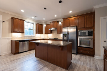 modern kitchen interior