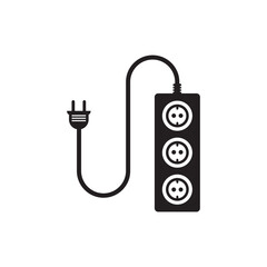 electric socket icon , power icon