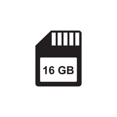 memory card icon , data icon