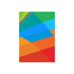 colorful abstract background on portrait mode