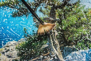 Soap foam on glass- cleaning of contaminated surfaces. Clean background- clipart photo