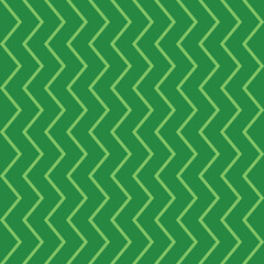 Christmas green paper gift in seamless pattern