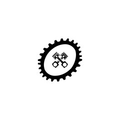 Car repair logo. Logo Garage Car Service, Identity Brand Store, Car Repair Sign.