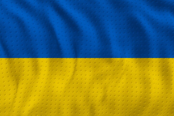 National Flag of Ukraine. Background  with flag  of Ukraine