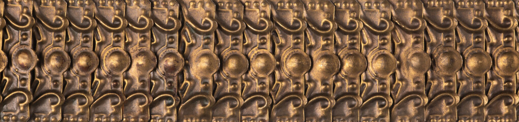 ancient metal objects and ornaments