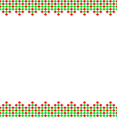 Vector - Retro Christmas border.