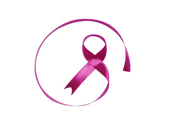 Purple ribbons