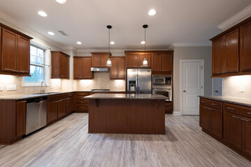modern kitchen interior