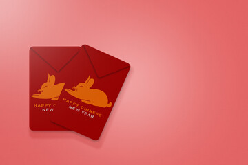 Happy Chinese New Year. Chinese New Year of Rabbit