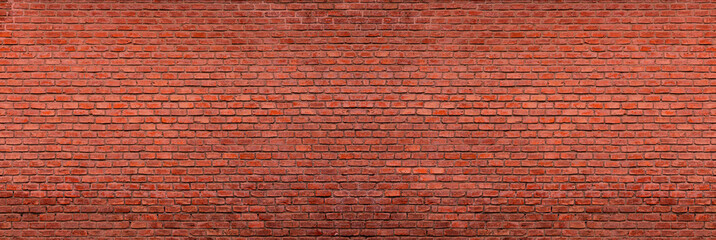 Red brown block brick wall