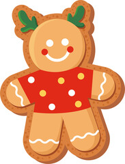 Christmas - Cute Gingerbread Man cookies