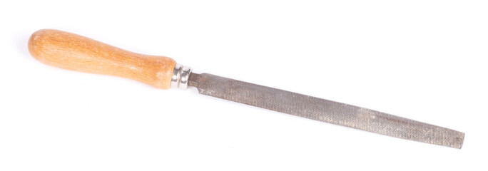 Old file on a white background