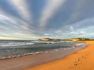 Papier peint photo Vagues de l'océan beach at sunset  © Wendy