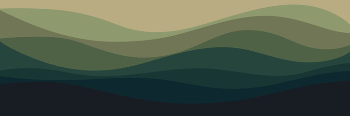 colorful fun wave pattern vector illustration for wallpaper, background, backdrop design, and design template