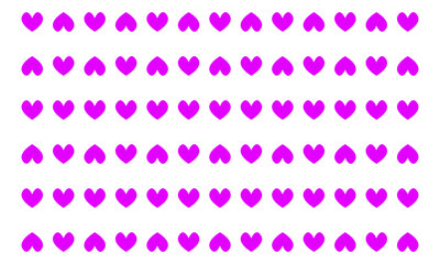 Heart love pattern background. Vector illustration.