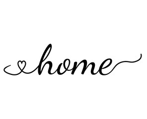 Home Script Svg,  Fancy Home Svg