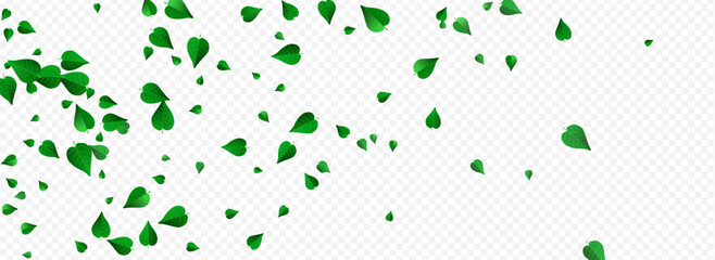 Grassy Foliage Realistic Vector Panoramic