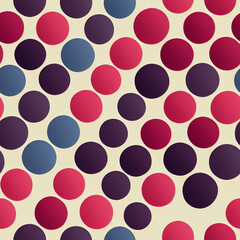 seamless geometric gift wrapping paper pattern wallpaper illustration polka dots