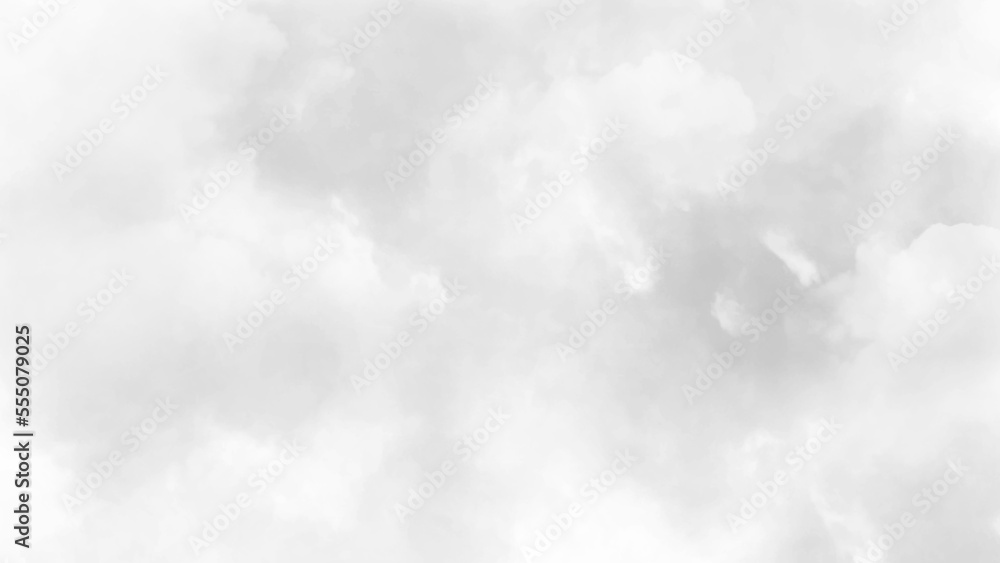 Sticker cloudy sky with heavy clouds in a bad weather