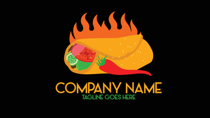 Hot sandwich logo