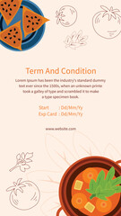 food company terms and condition template