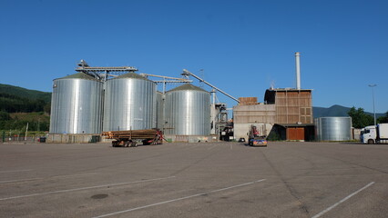 Obraz premium Holzfabrik 