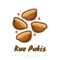 Illustration of Kue Pukis, Indonesian Traditional Cake