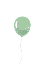 パステルカラーの風船