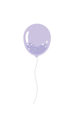 パステルカラーの風船