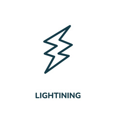 lightning icon vector. thunder icon vector symbol illustration. modern simple vector icon for your design. bolt icon vector	