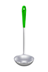 Soup Ladle Realistic Composition