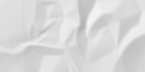 Fototapeta premium White paper crumpled texture. white fabric textured crumpled white paper background. panorama white paper texture background, crumpled pattern texture backgrund.