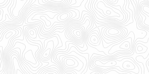 Topographic map. Geographic mountain relief. Abstract lines background. Contour maps. Vector illustration, Topo contour map on white background, Topographic contour lines vector map seamless pattern.