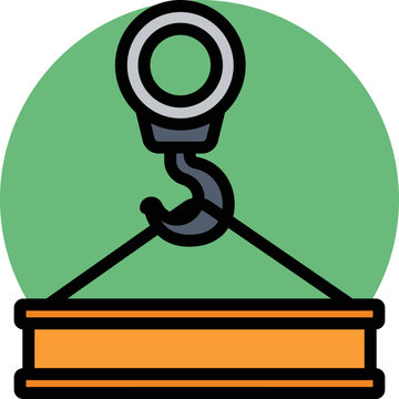  Container loading Vector Icon
